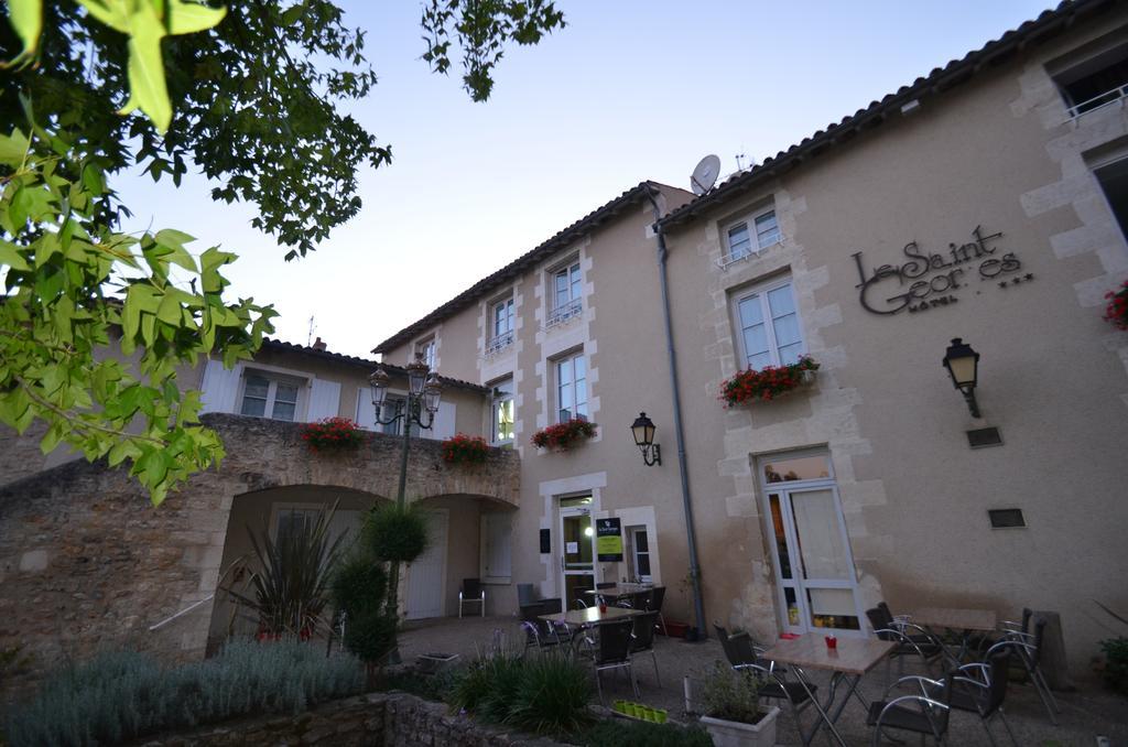 Logis Hotel Le Saint Georges Vivonne ภายนอก รูปภาพ